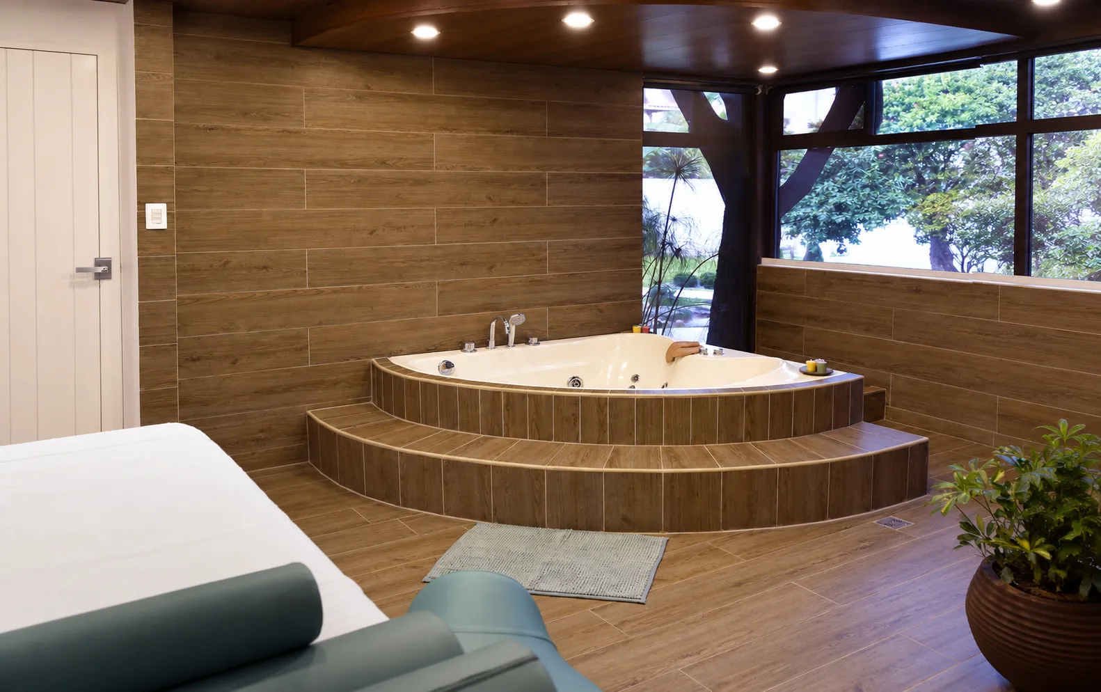 Espacio de hidromasaje de Shanti Spa